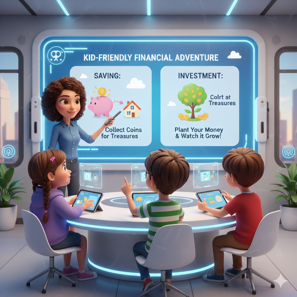 Life Skill: Basic Financial Skills for Kids with AI helps(age 10+)